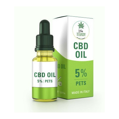 Olio CBD - PETS al 5% - Erba TheGridy